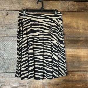 Animal print skirt